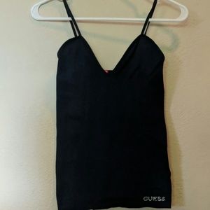 Blue Guess shirt